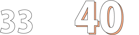 33%~40%